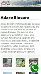 Mobile Screenshot of adarebiocare.com